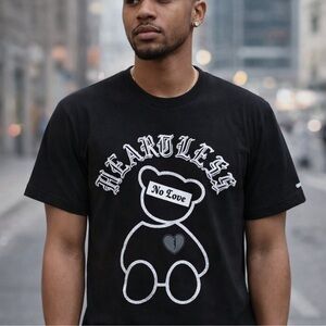 1 - Heartless no love bear tee